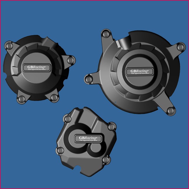 GB Racing Secondary Engine Cover Set for Kawasaki ZX 10R '11-19 GB Racing Secondary Engine Cover Set for Kawasaki ZX 10R '11-19